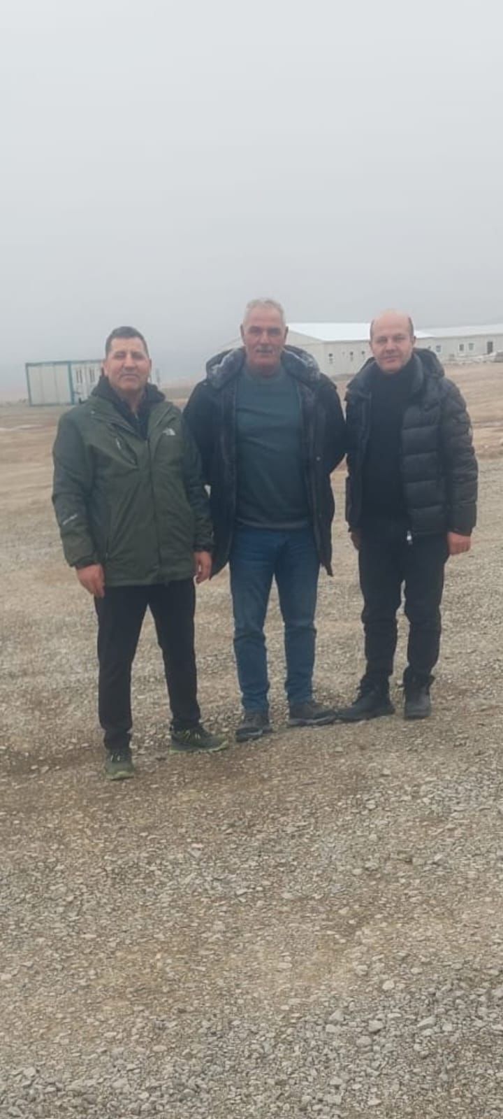 Tren Yolu Şantiyesine Hayırlı Olsun Ziyareti