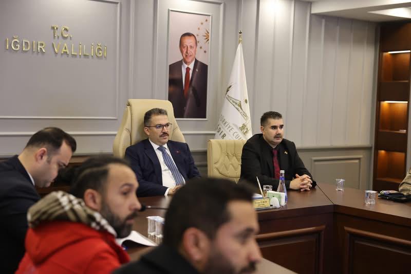Vali Ercan Turan Başkanlığında AFAD Değerlendirme Toplantısı Yapıldı