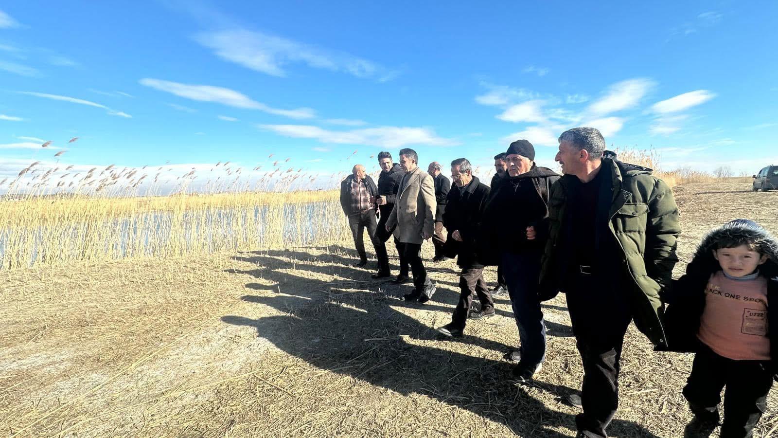 Genel Sekreter Çarman, Hasanhan ve Bulakbaşı Köylerinde İncelemelerde Bulundu