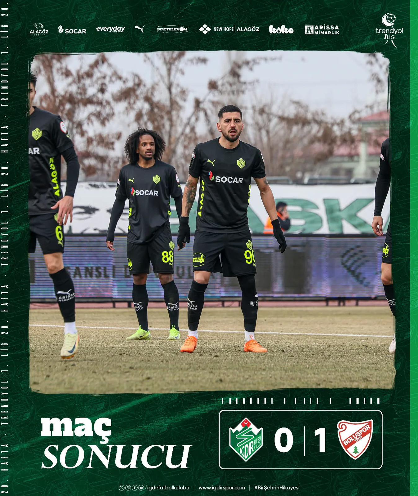 Alagöz Holding Iğdır FK, Boluspor