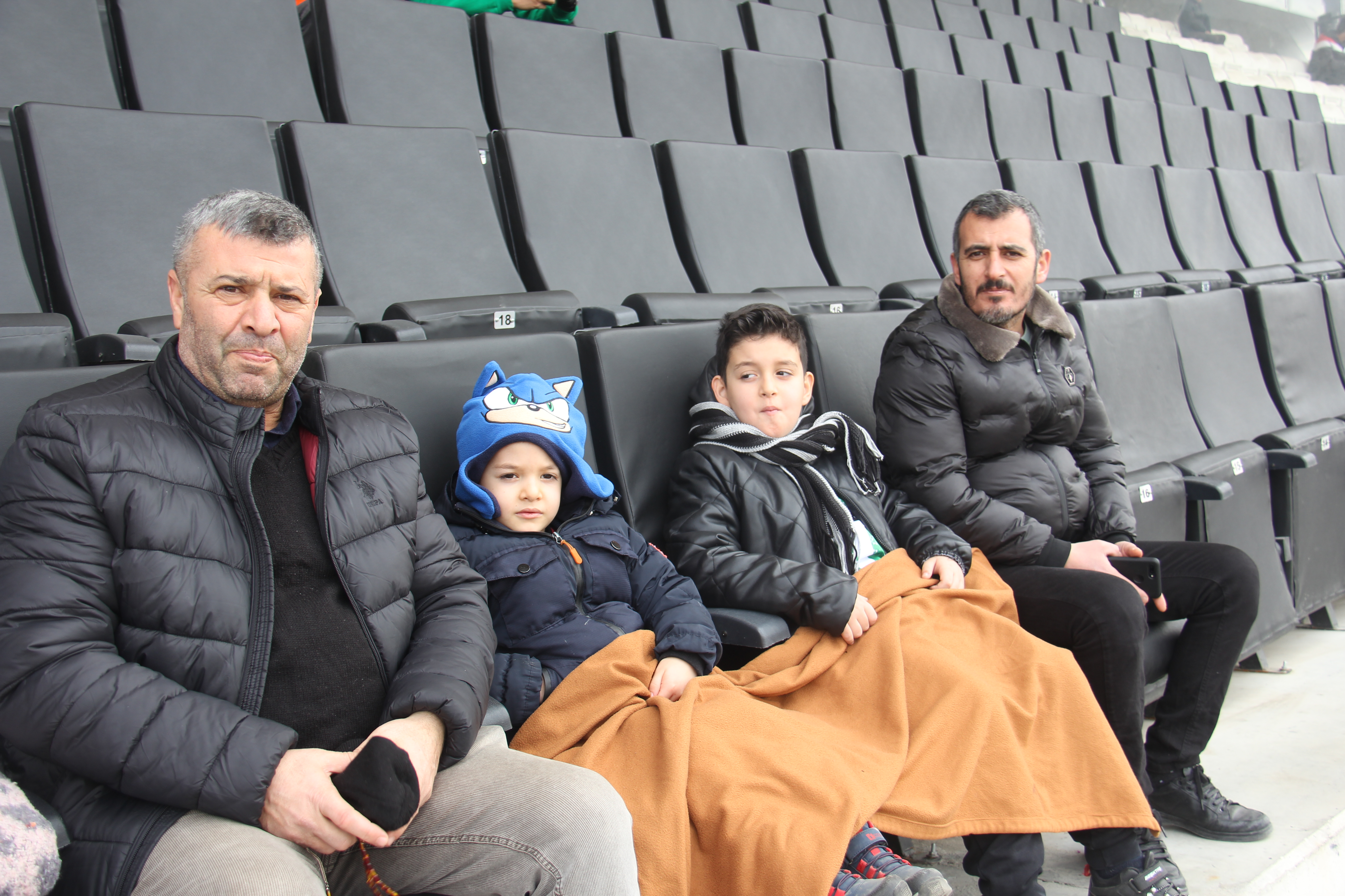 Minik Taraftarlardan  Takıma Büyük Destek