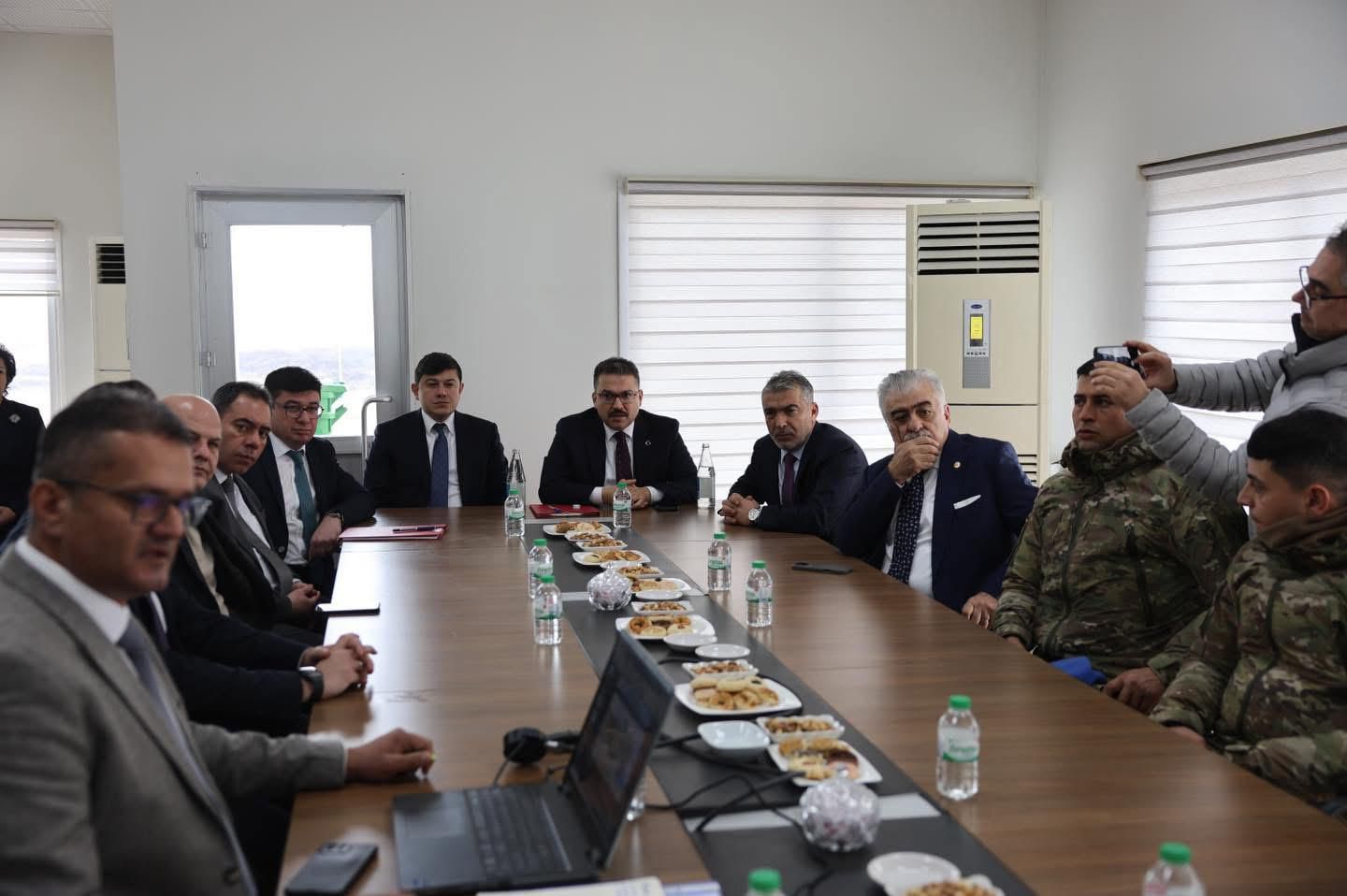 Kars-Iğdır-Nahçıvan Demiryolu Projesi Şantiyesi Ziyaret Edildi