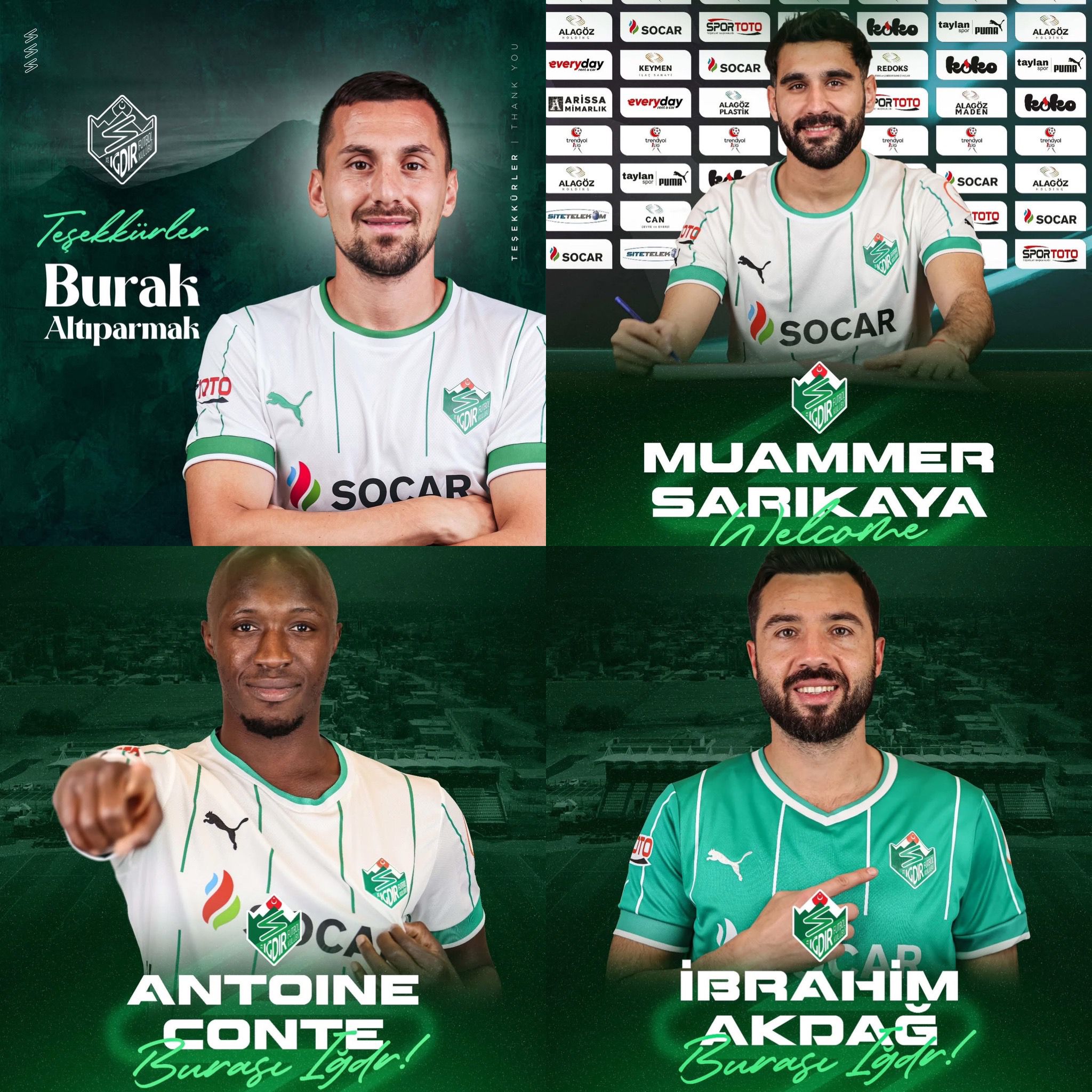Alagöz Holding Iğdır FK Kadrosunu Güçlendirmeye Devam Ediyor