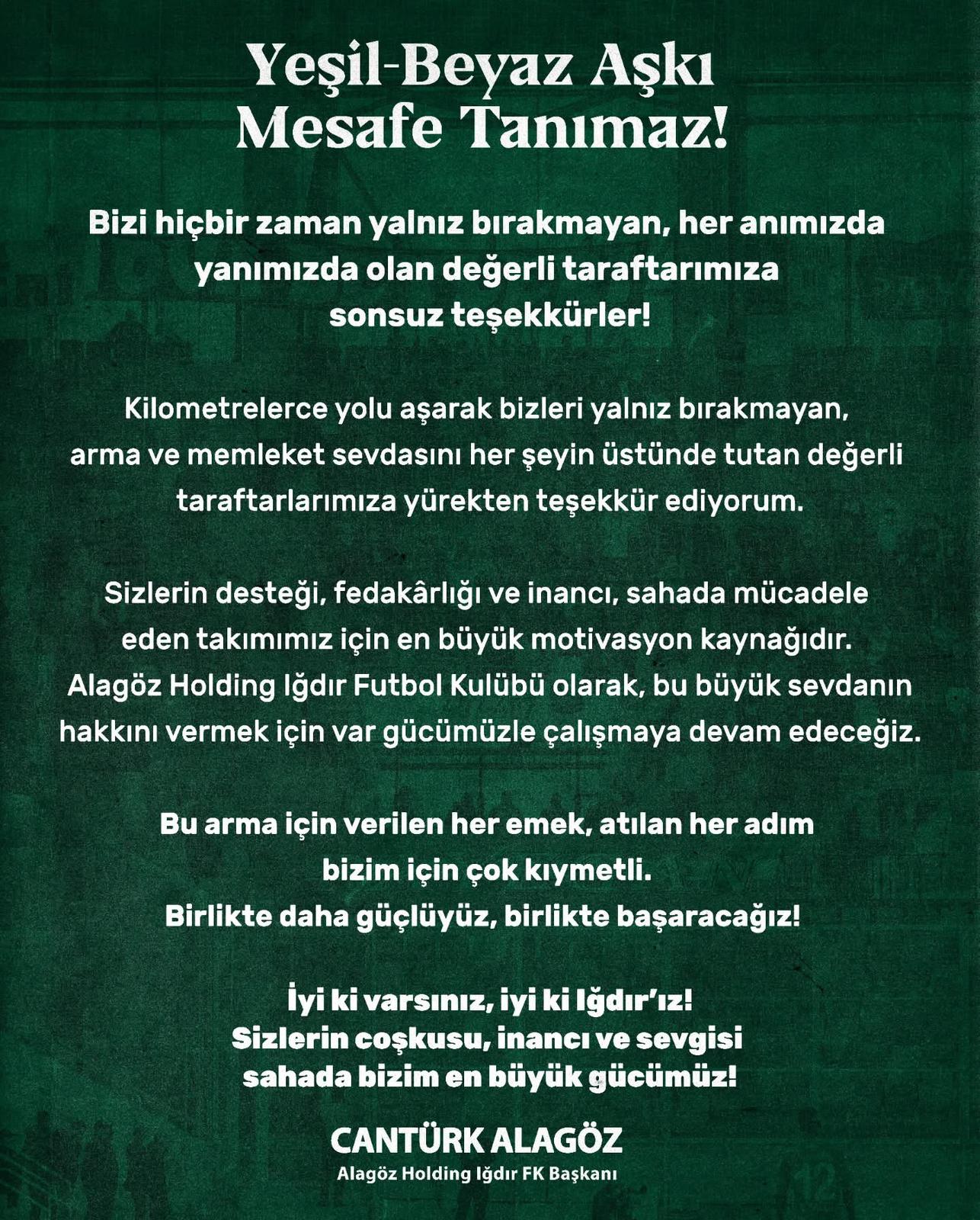 Başkan Cantürk Alagöz