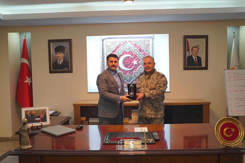 İl Emniyet Müdürü Niyazi Turgay''dan Kaymakam Muhammet Fatih Aydın''a Ziyaret