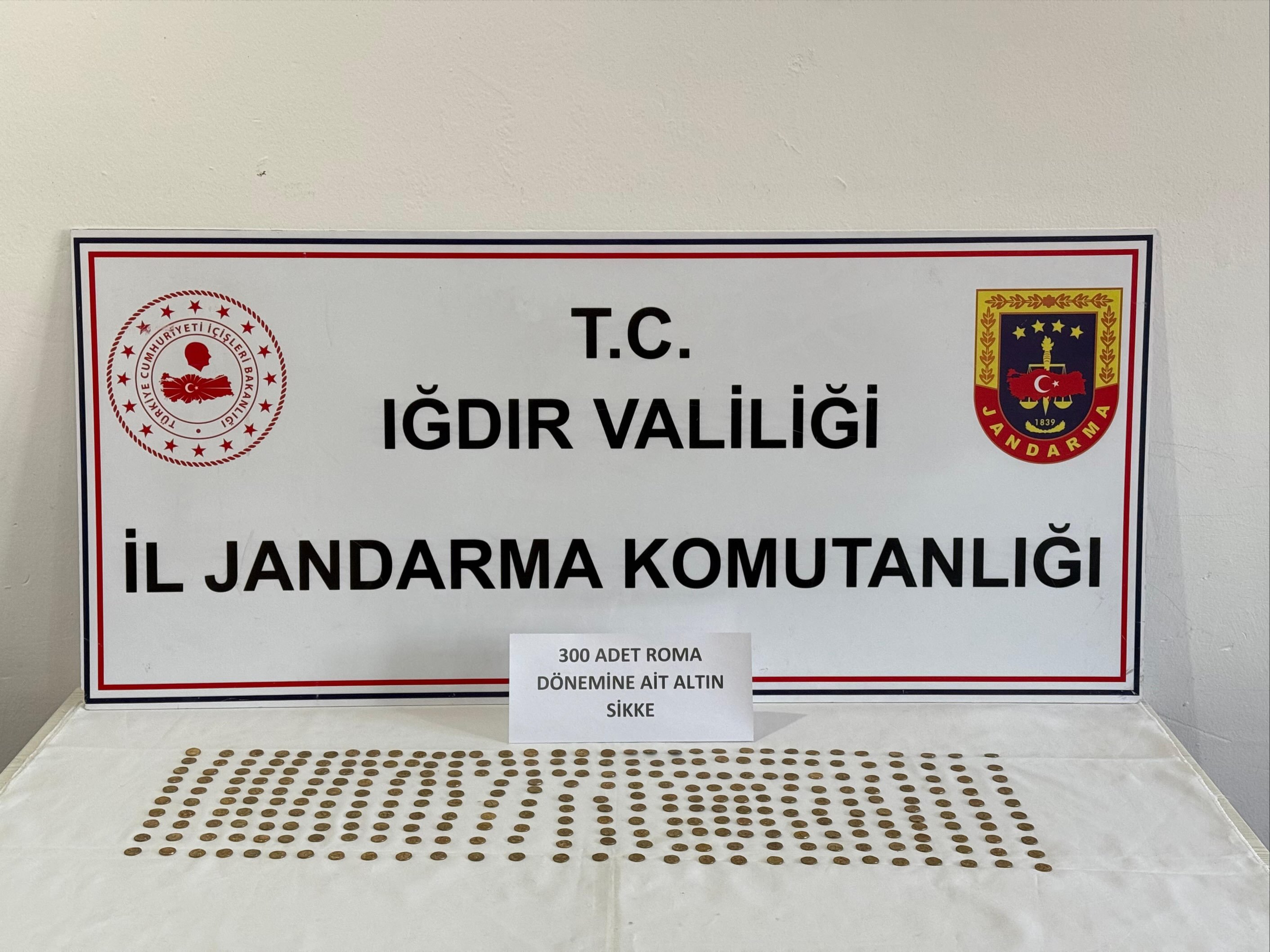 Jandarmadan Tarihi Eser Kaçakçılığı Operasyonu