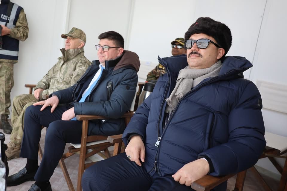 Vali Ercan Turan, Kars''ta Düzenlenen Kış Tatbikatı-2025''e Katıldı