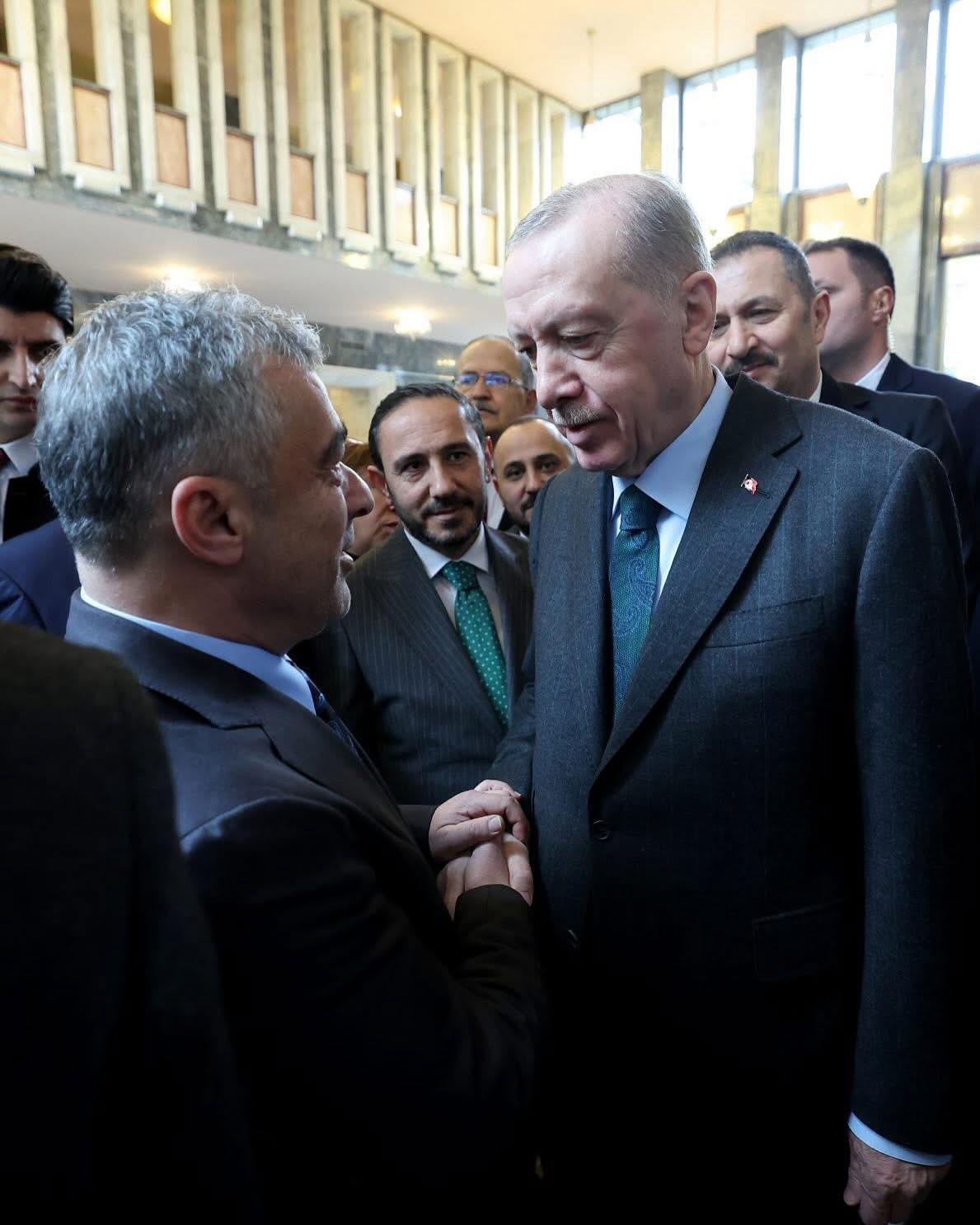 Milletvekili Cantürk Alagöz, Cumhurbaşkanı Erdoğan ile Görüştü