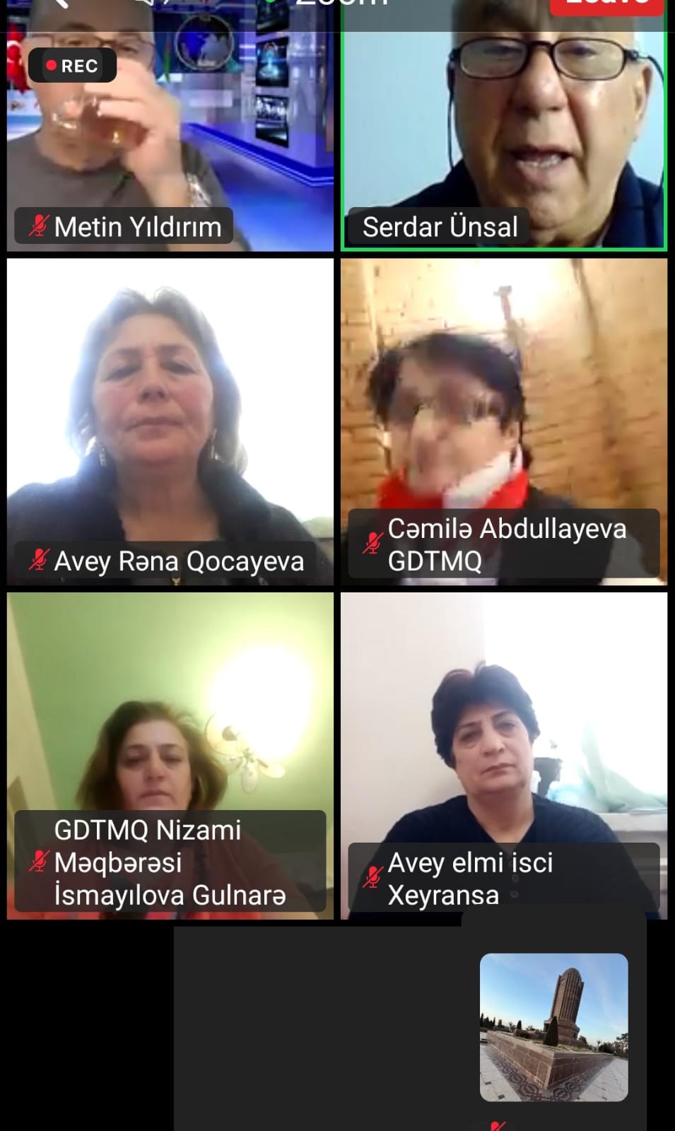 HOCALI SOYKIRIMI ÇEVRİM PROGRAM İLE ANILDI