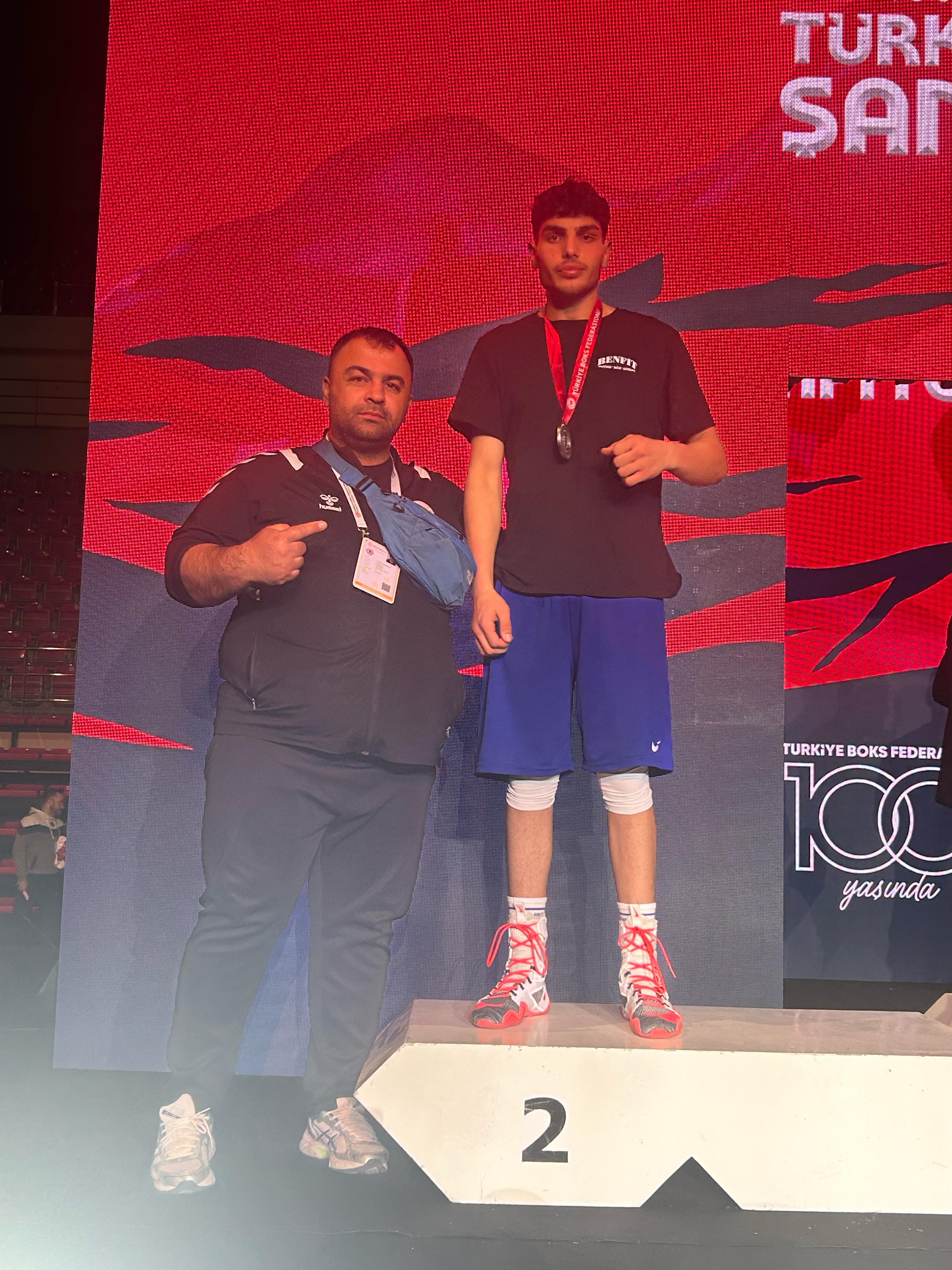 Mert Aybuğa, 80 kg da Türkiye ikincisi oldu