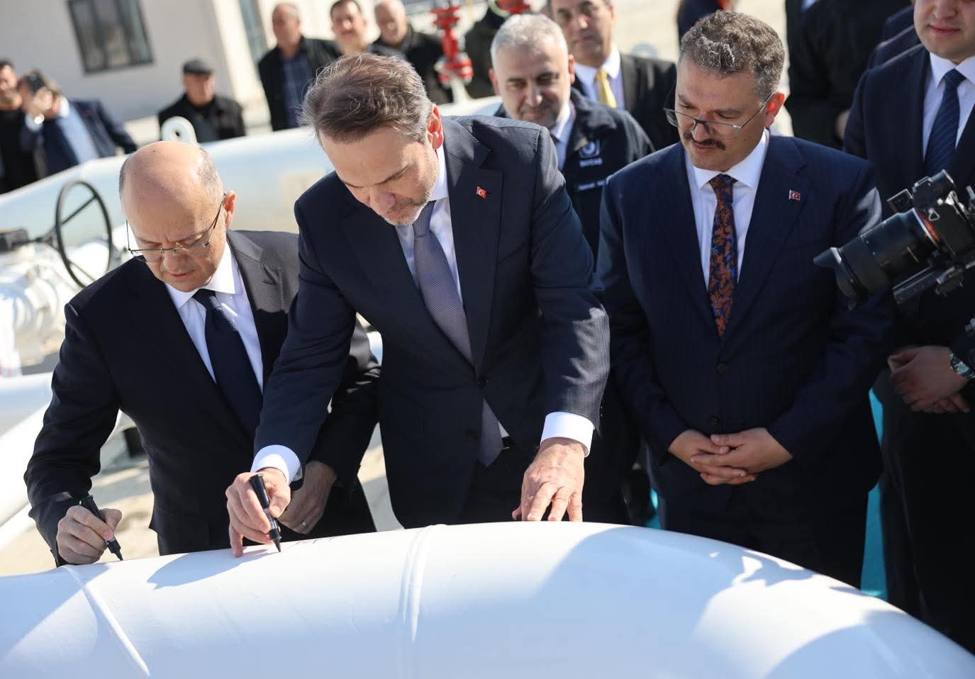 Iğdır-Nahçıvan Doğal Gaz Boru Hattının Açılışı Yapıldı