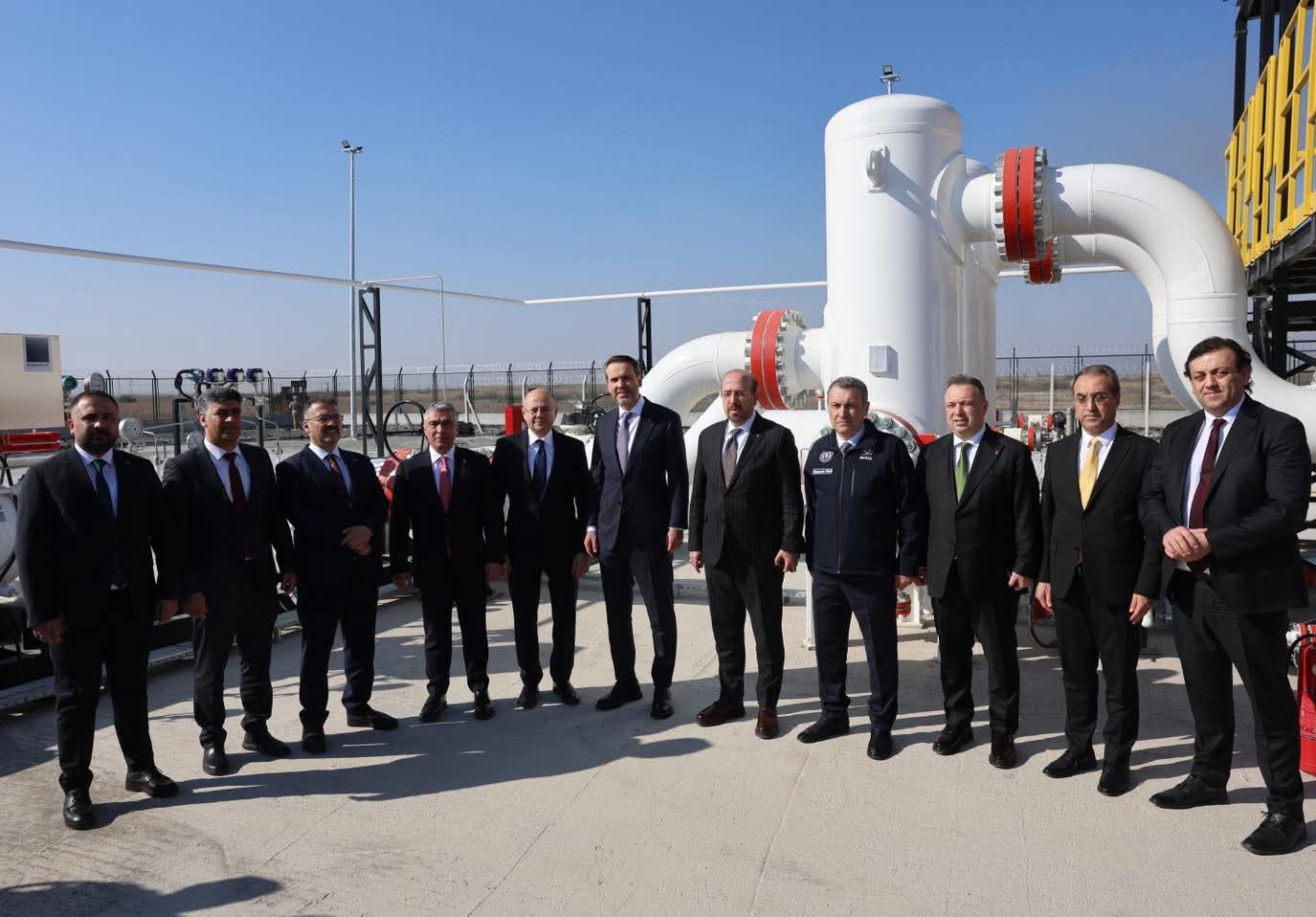 Iğdır-Nahçıvan Doğal Gaz Boru Hattının Açılışı Yapıldı