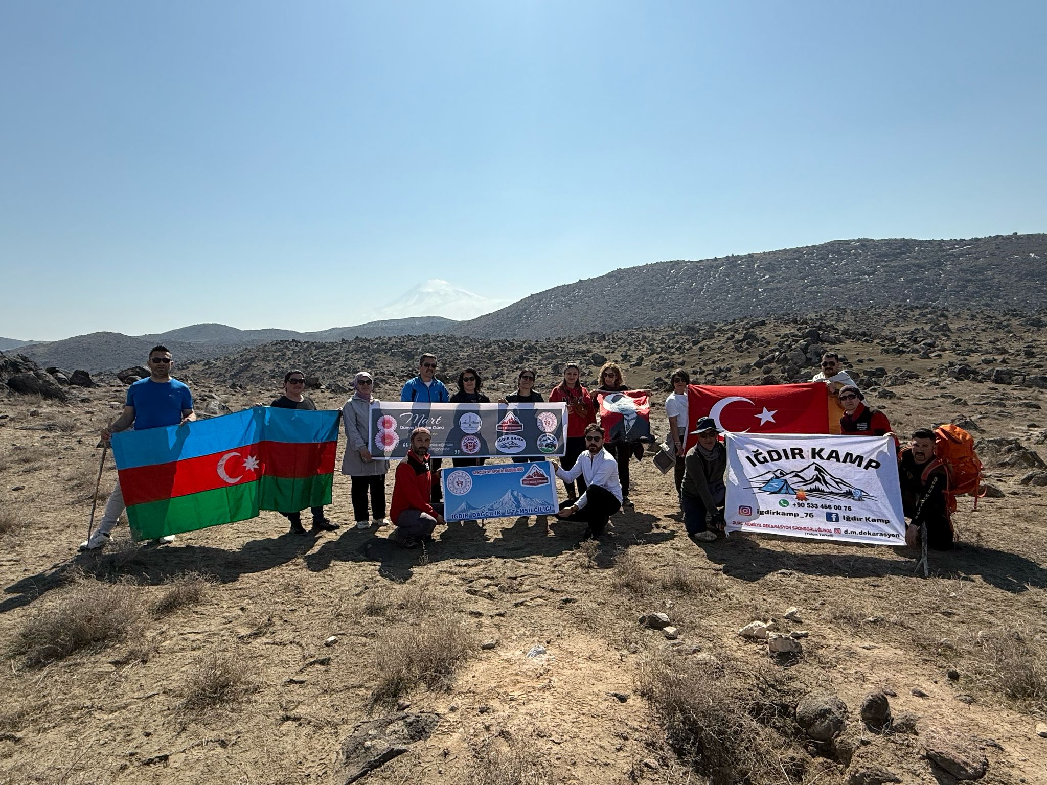 8 MART DÜNYA KADINLAR GÜNÜNDE DOĞA YÜRÜYÜŞÜ