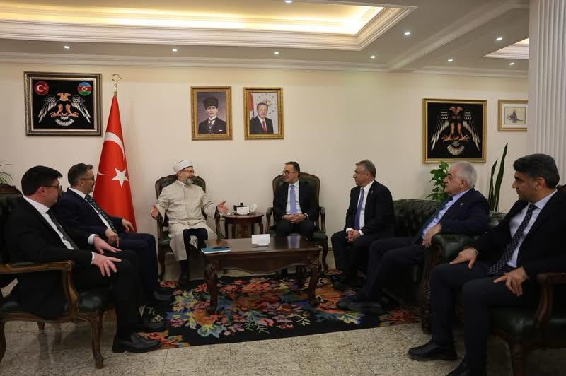 Diyanet İşleri Başkanlarından Iğdır Valiliğine Ziyaret