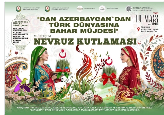 19 Mart''ta Muhteşem Nevruz Kutlamasına Davetlisiniz