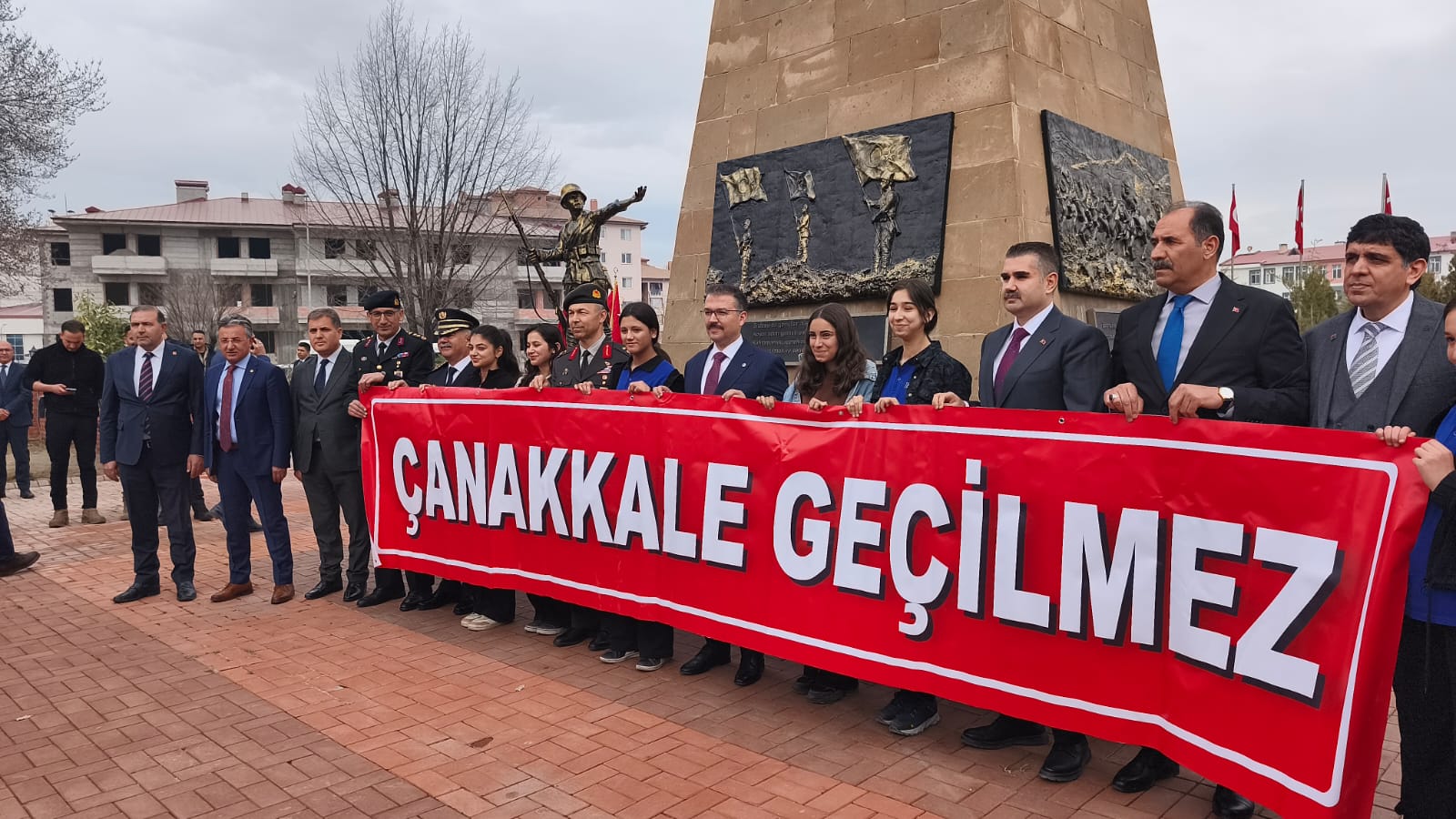 18 Mart Çanakkale Zaferi''nin 110''uncu Yıl Dönümü Iğdır''da anıldı