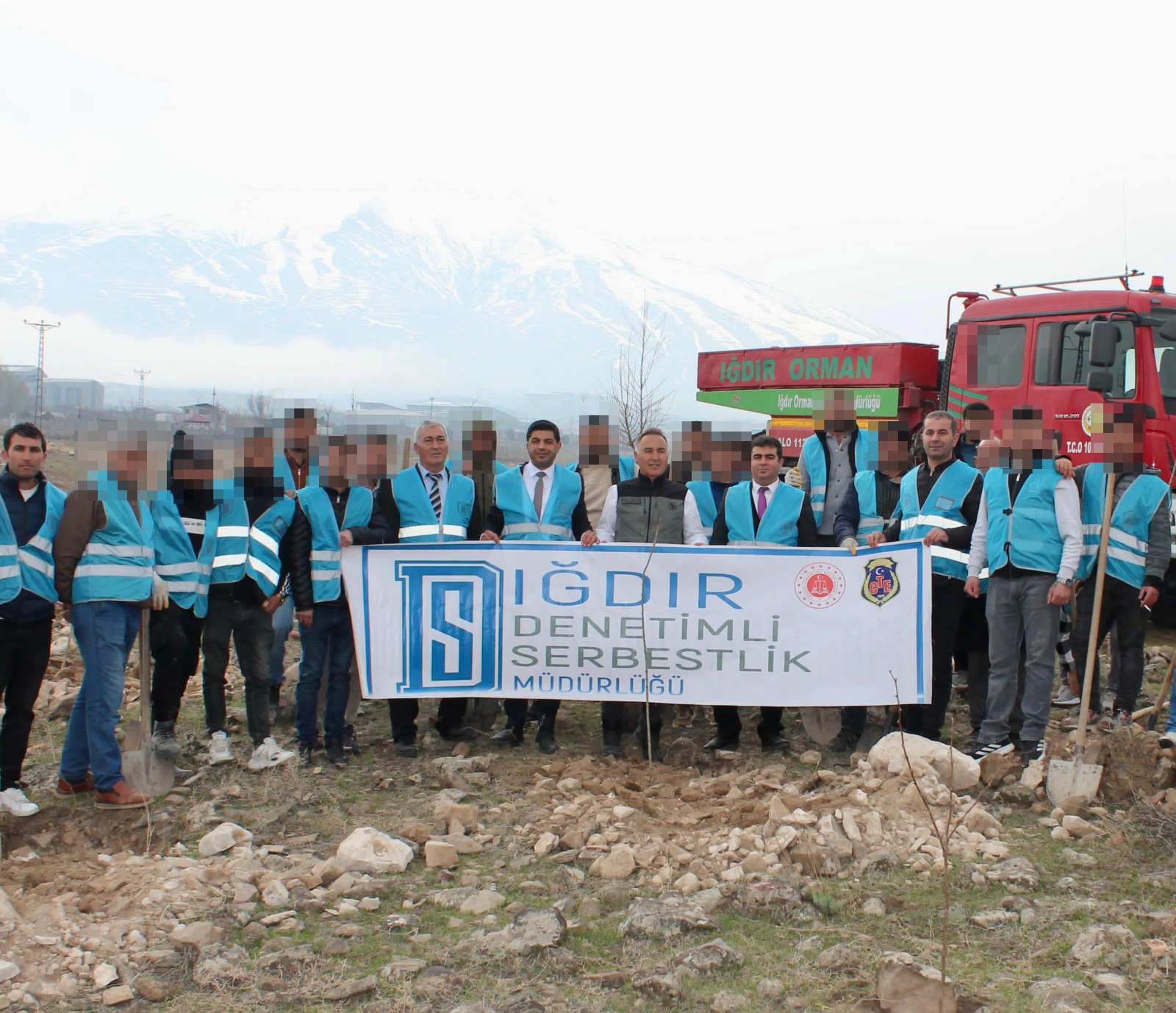 Hükümlülerden Orman Haftası''na Özel Fidan Dikimi