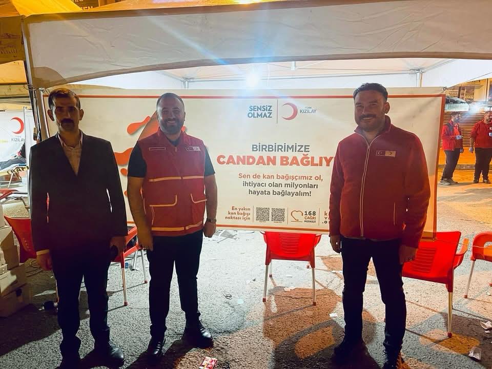1071. Kan Bağışını MHP İl Başkanı Hüseyin Ateş Yaptı