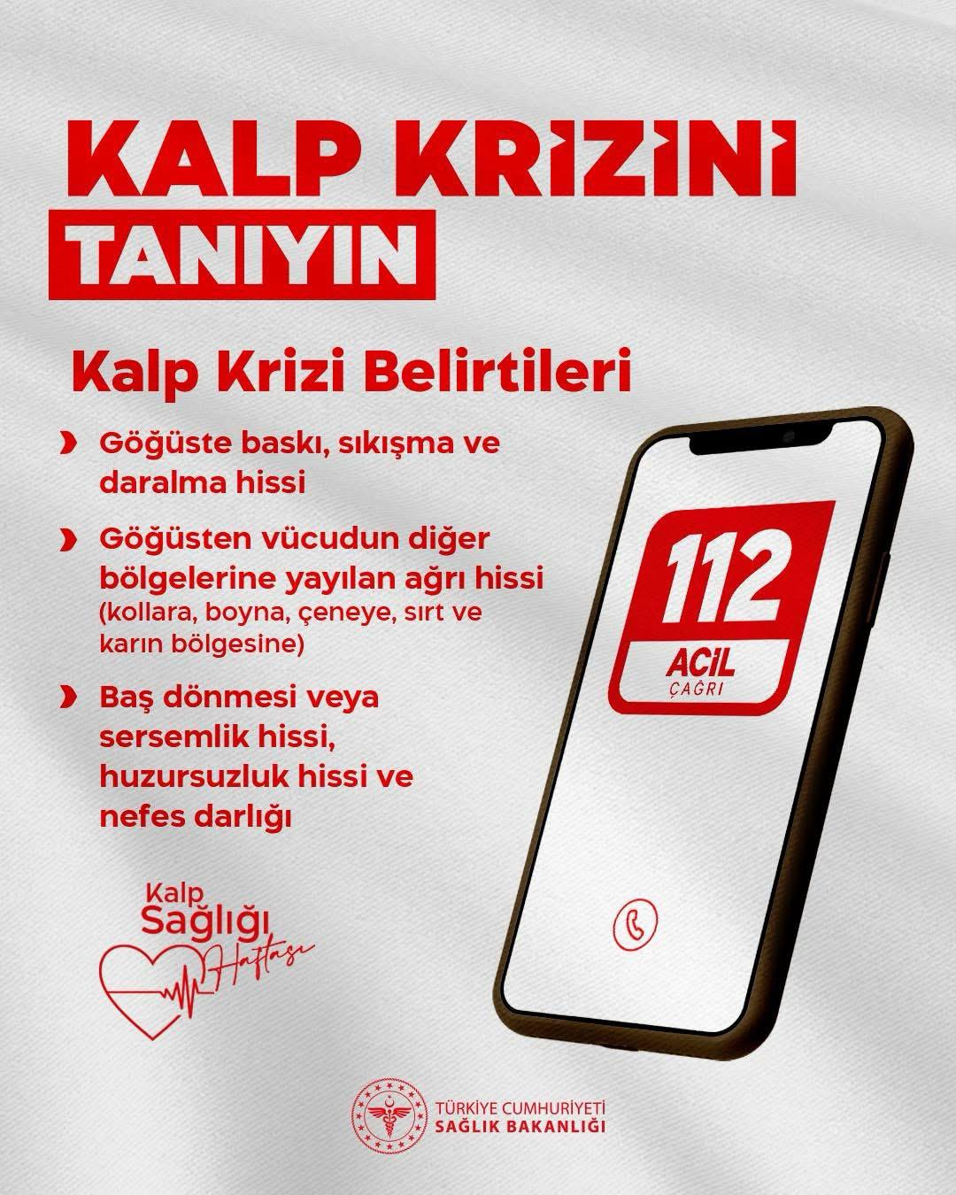 Kalp Krizini Tanıyın: Iğdır İl Sağlık Müdürlüğü