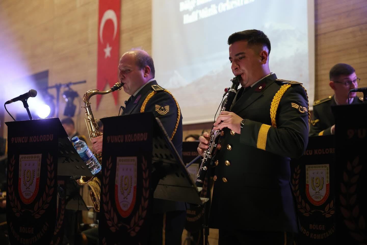 23 Nisan Coşkusu Askeri Bando Konseriyle Taçlandı