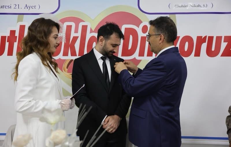 Vali Ercan Turan Nikâh Şahidi Oldu