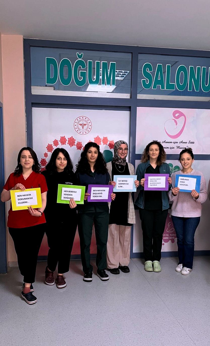 Ebeler Haftası''nda Normal Doğuma Teşvik: İl Sağlık Müdürlüğü''nden Ebeler ve Gebelere Yönelik Örnek Uygulama