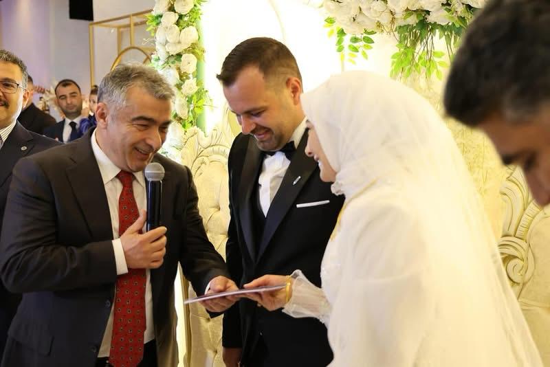 Milletvekili Alagöz, Serdar ve Elif Çiftinin Nikâh Törenine Katıldı