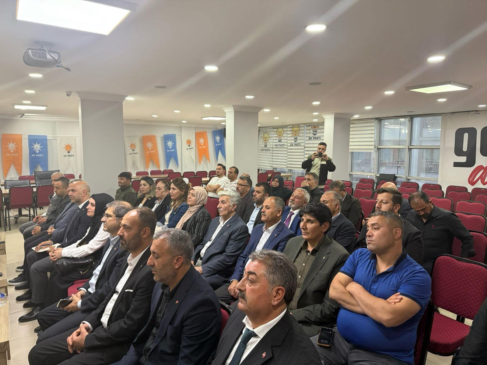 Koordinatörlerden AK Parti Iğdır Teşkilatına Ziyaret