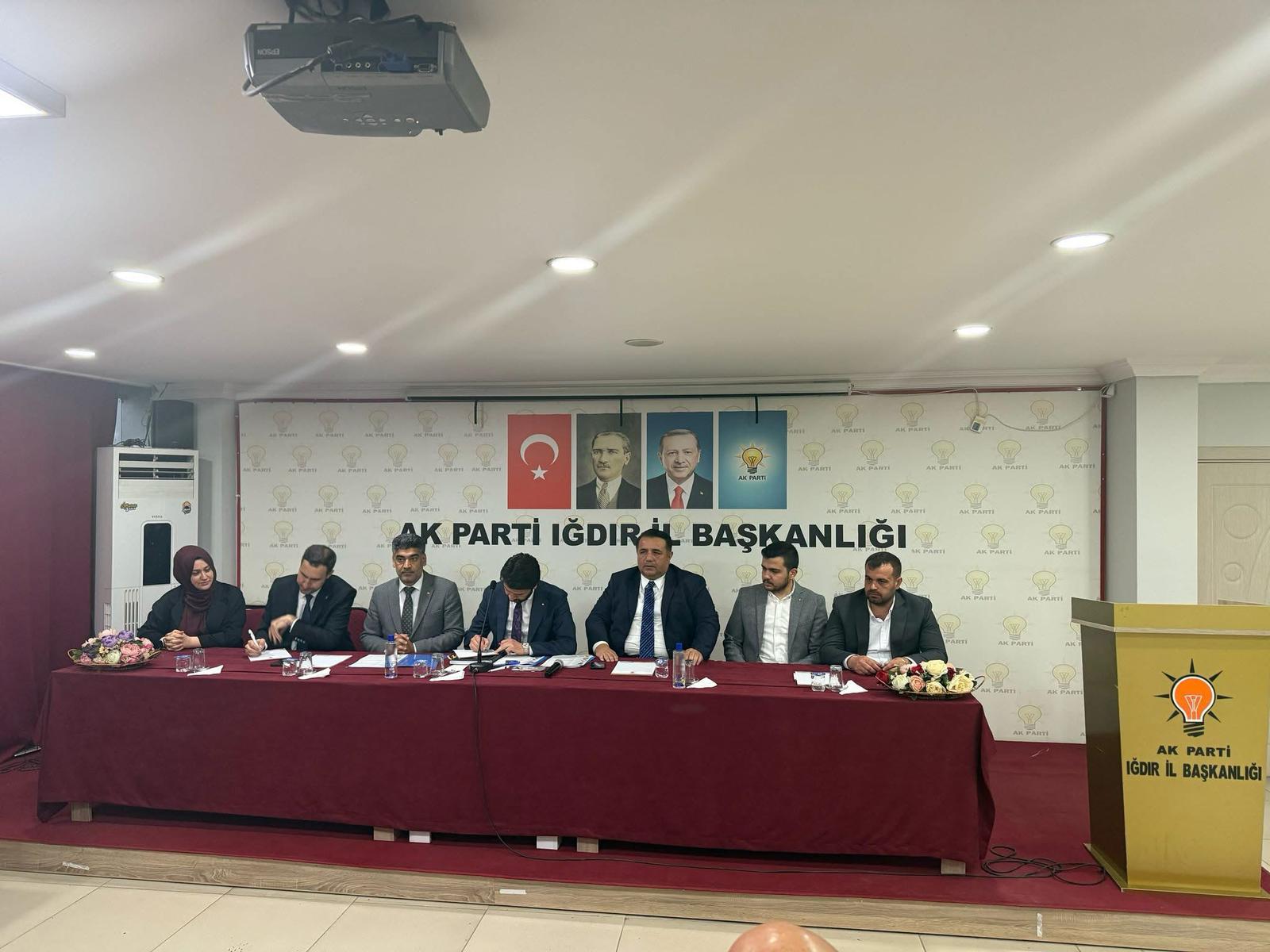 Koordinatörlerden AK Parti Iğdır Teşkilatına Ziyaret