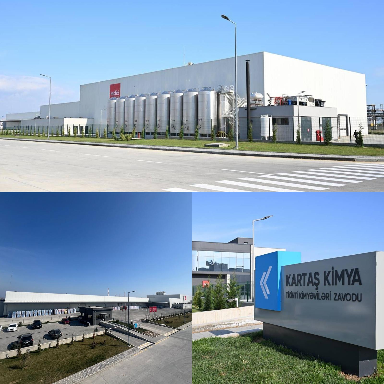 Cumhurbaşkanı Aliyev, Kartaş Kimya