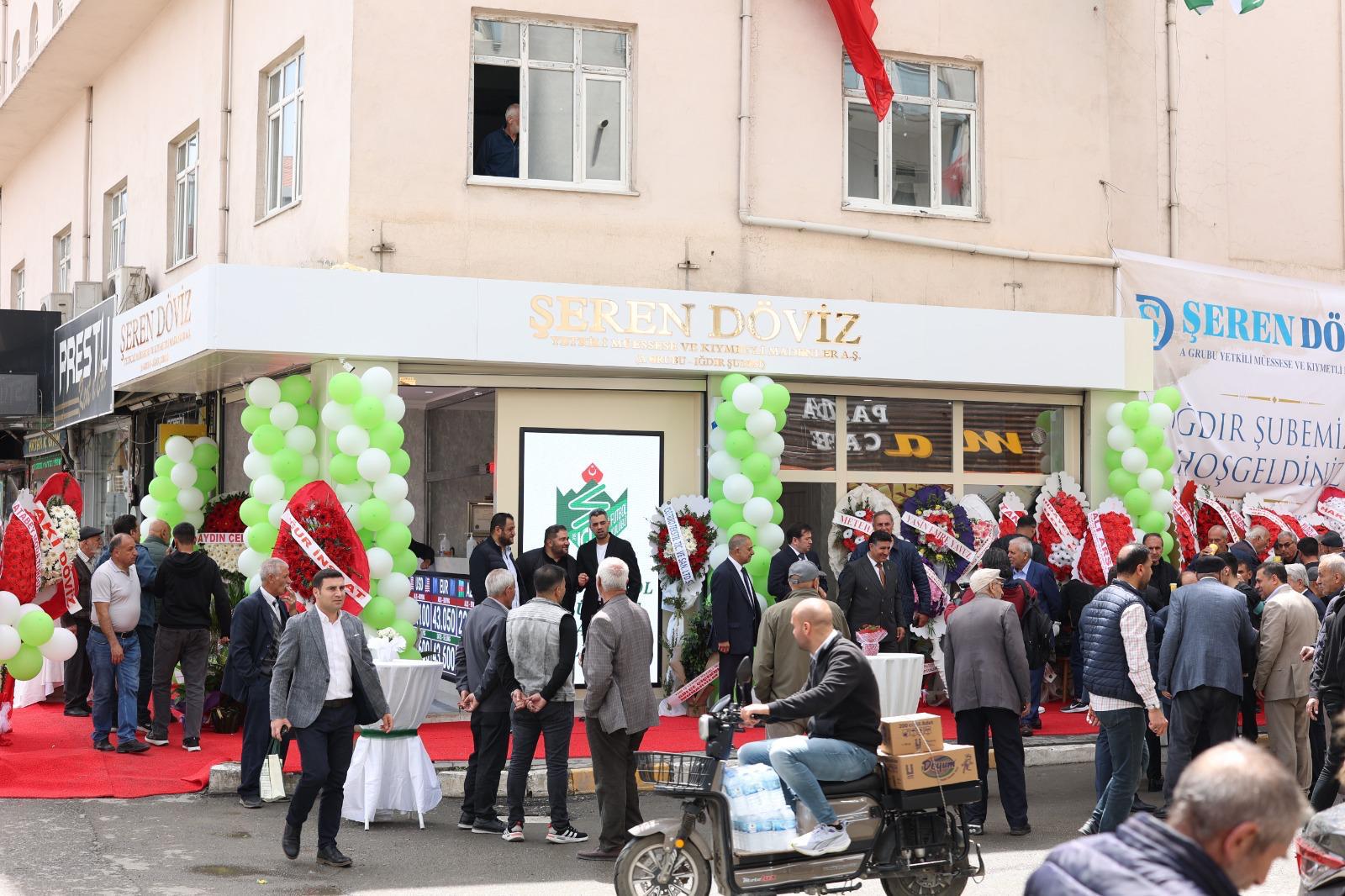 Şeren Döviz''in Iğdır Şubesi Görkemli Törenle Açıldı