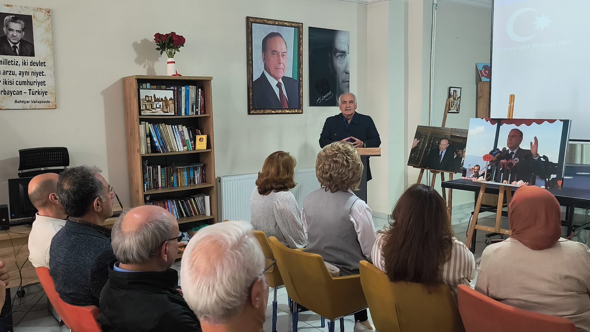Iğdır Azerbaycan Evi''nde Haydar Aliyev''in 102. Doğum Yılı Anıldı