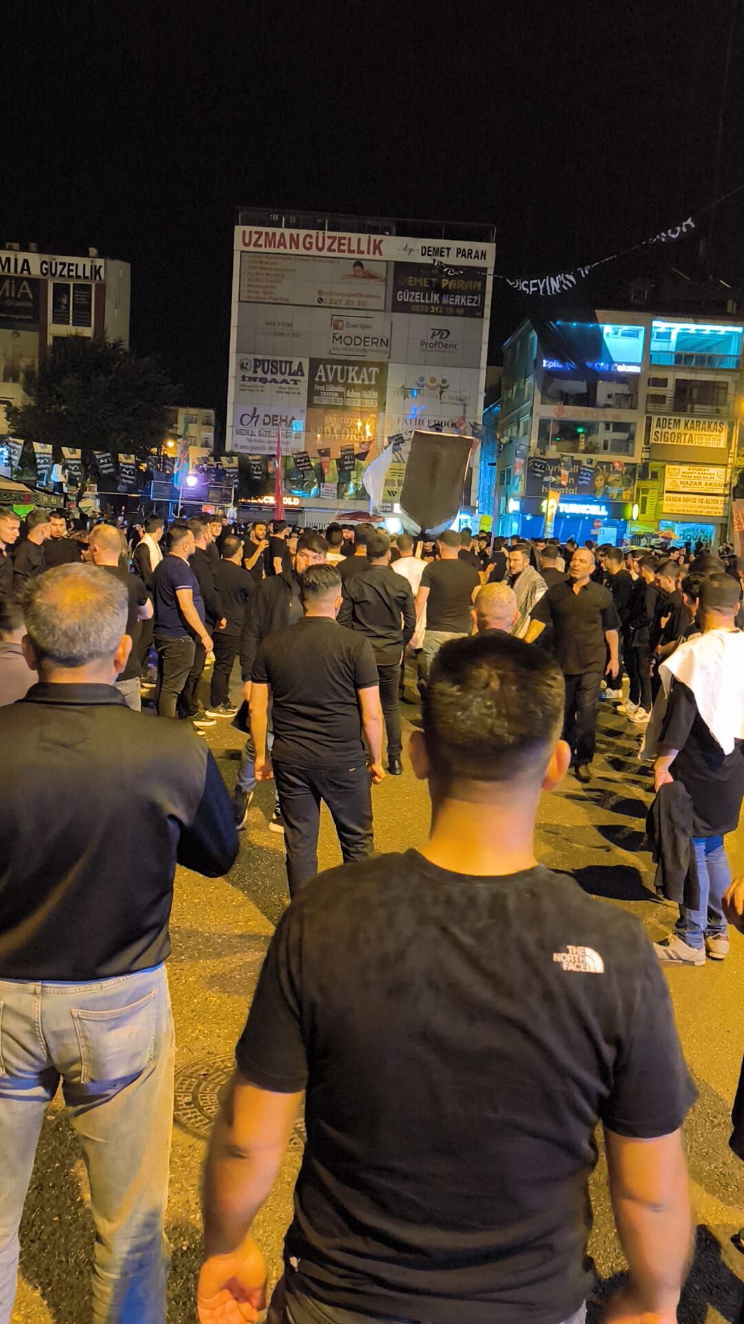 Iğdır''da Sağanak Yağışa Rağmen Kerbela Matemi Coşkusu Devam Etti