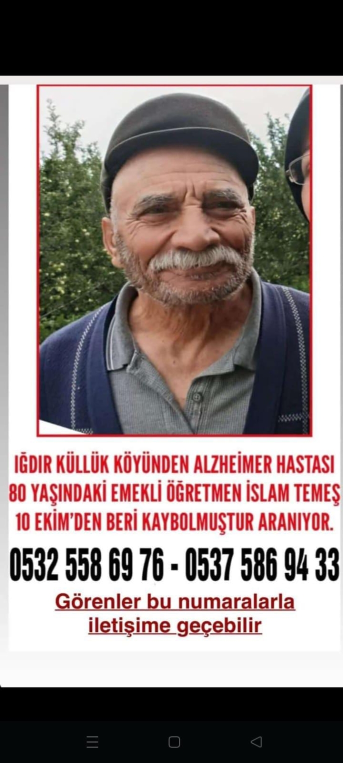 Igdir Da 35 Gundur Kayip Olan Yasli Adamdan H L Haber Yok 1763069068-1