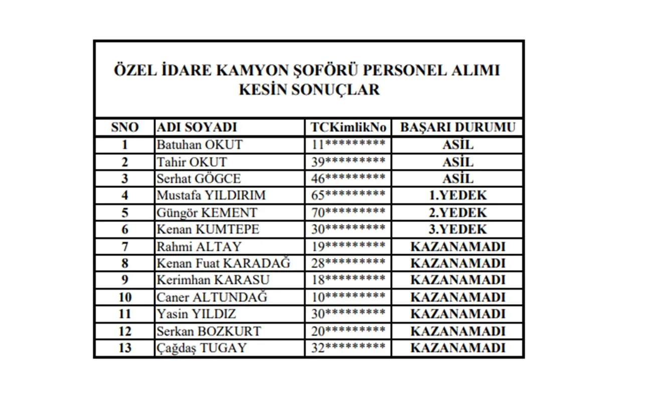 Kamyon Soforu 696E195154234