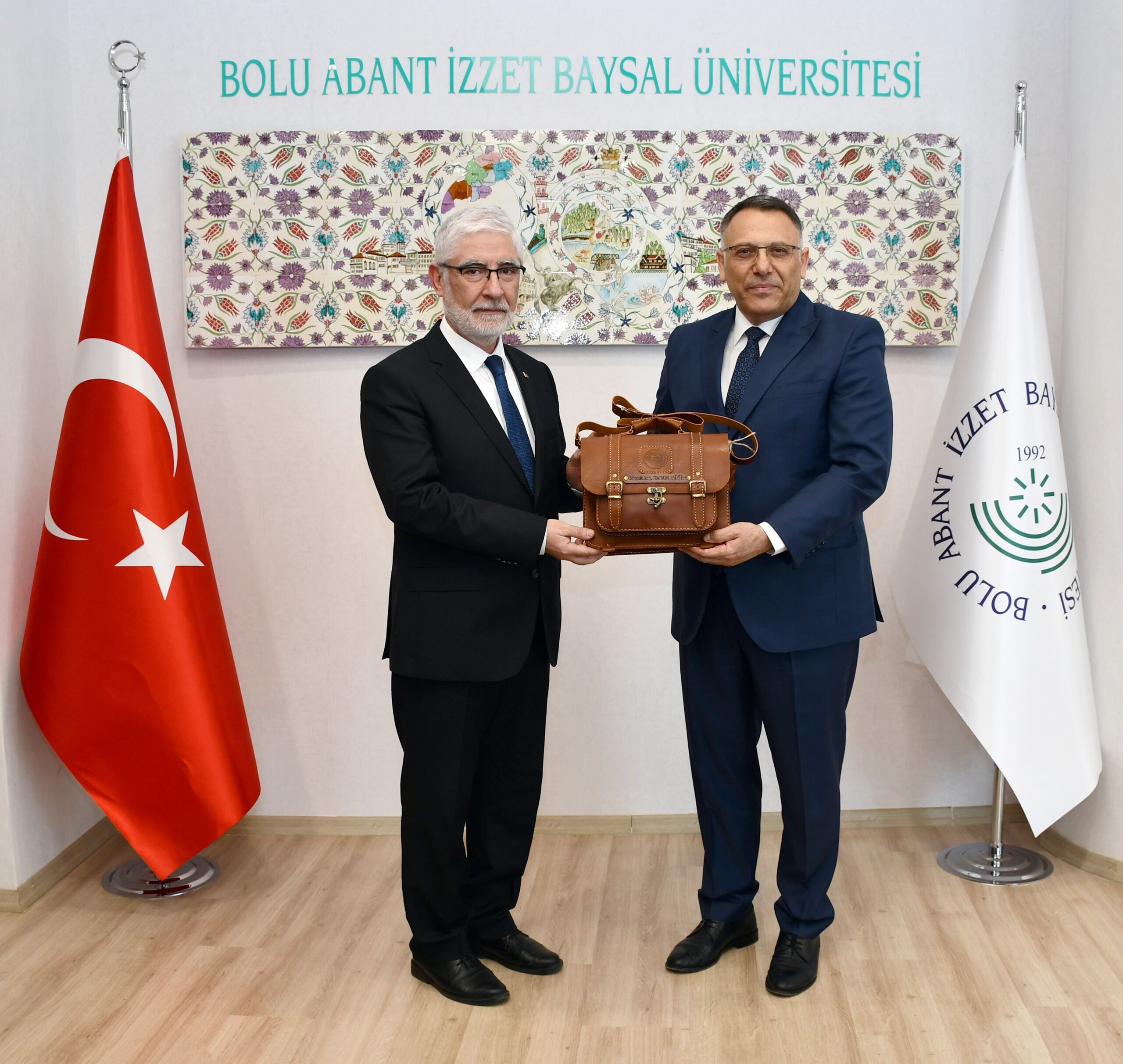 Rektör Gürel’den Bolu Abant İzzet Baysal Üniversitesi Rektörü Yiğit’e Ziyaret