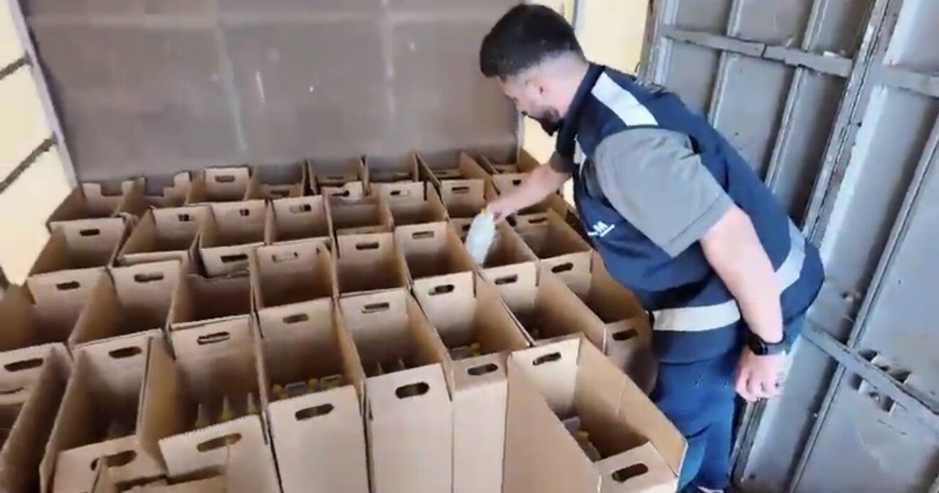 1 ton 122 litre etil alkol ele geçirildi