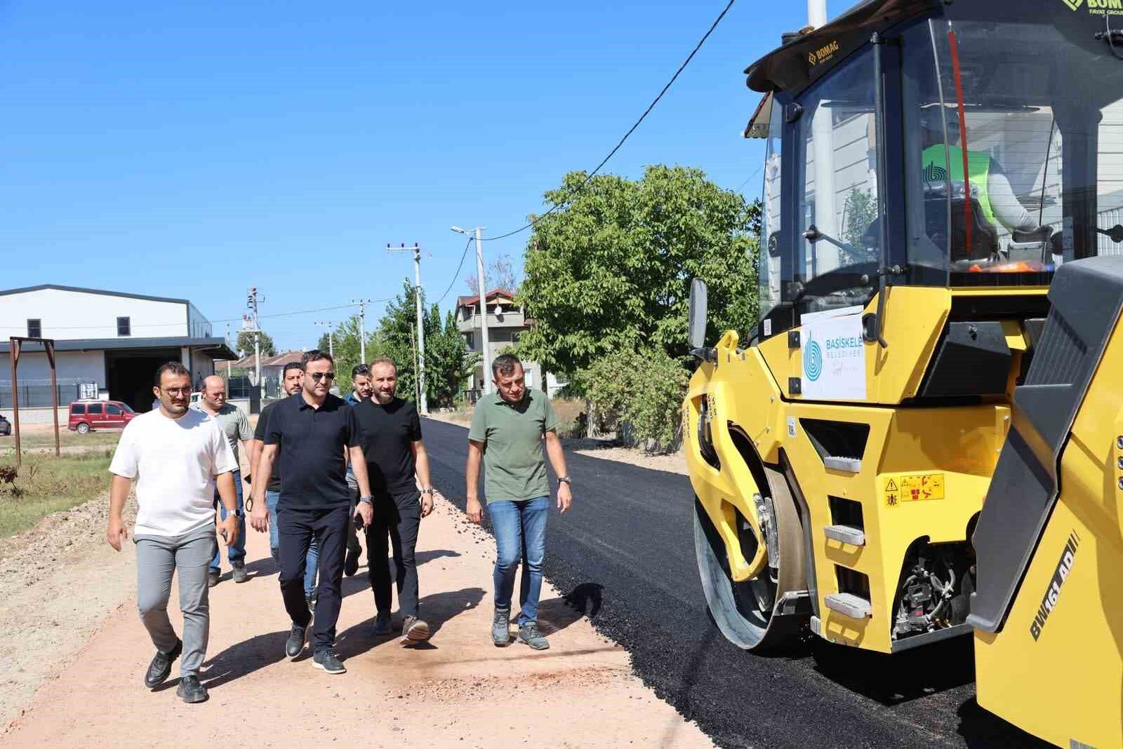Başkan saha çalışmalarını inceledi