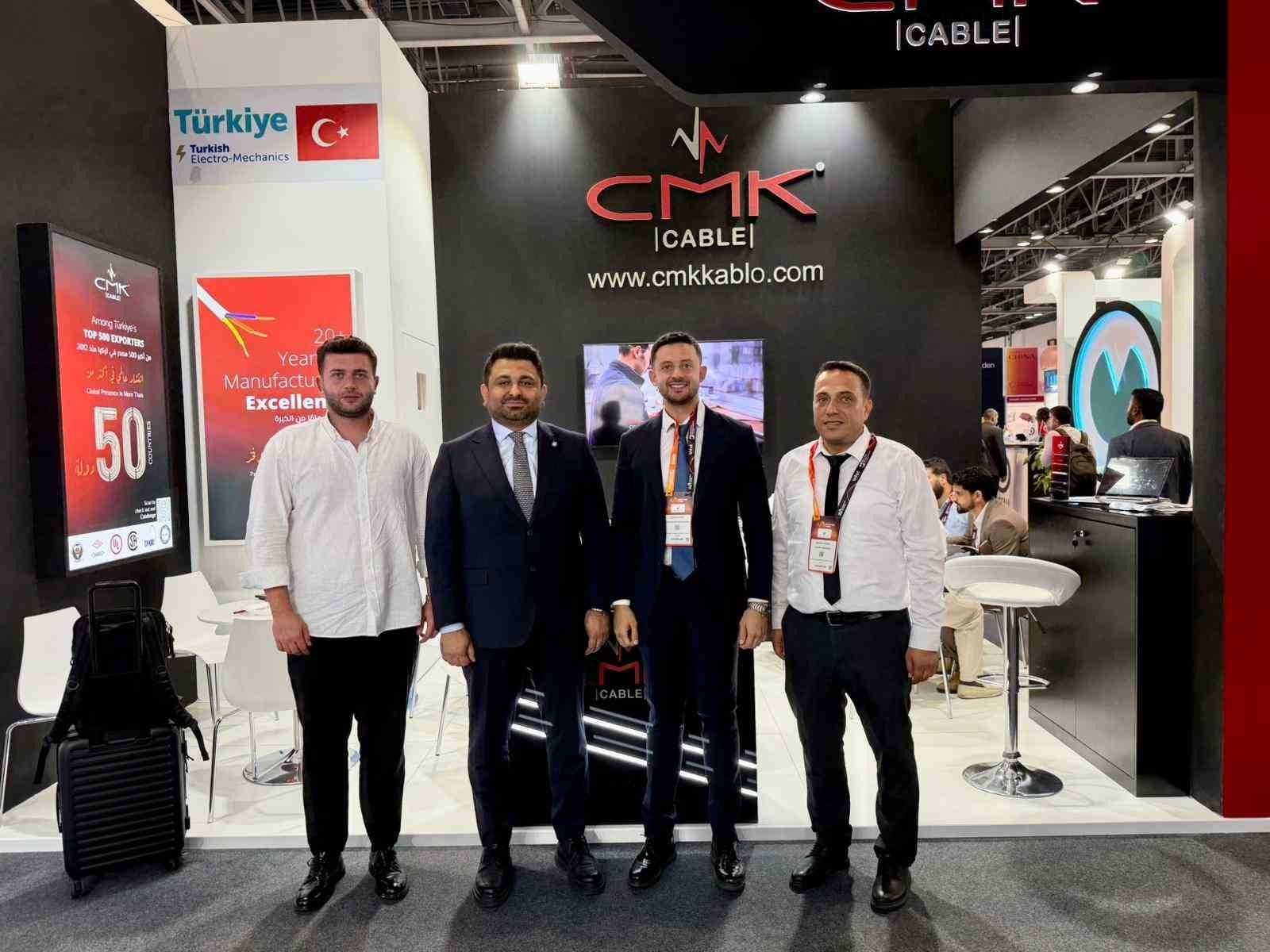Denizli'de üretilen kablolar Dubai pazarında