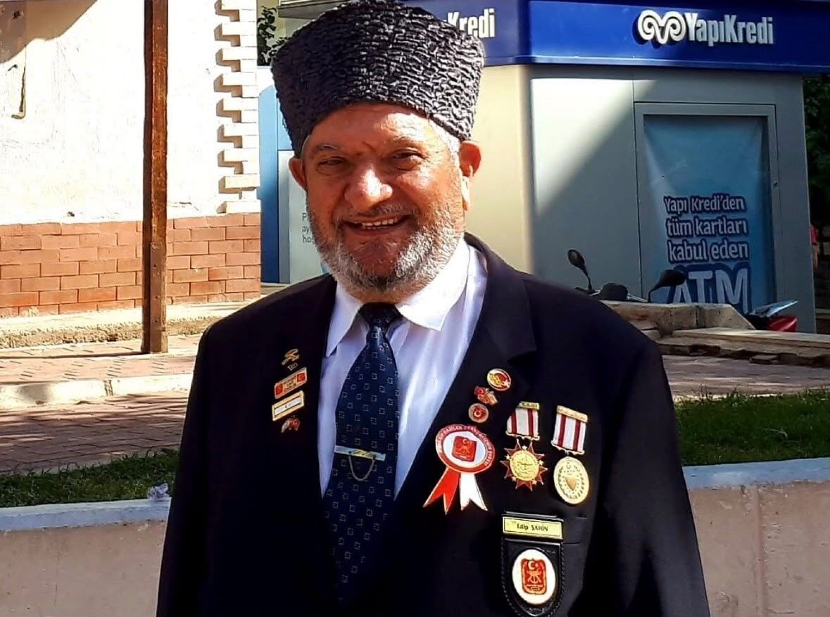 Kıbrıs Gazisi Edip Şahin Erzurum'da ağırlandı
