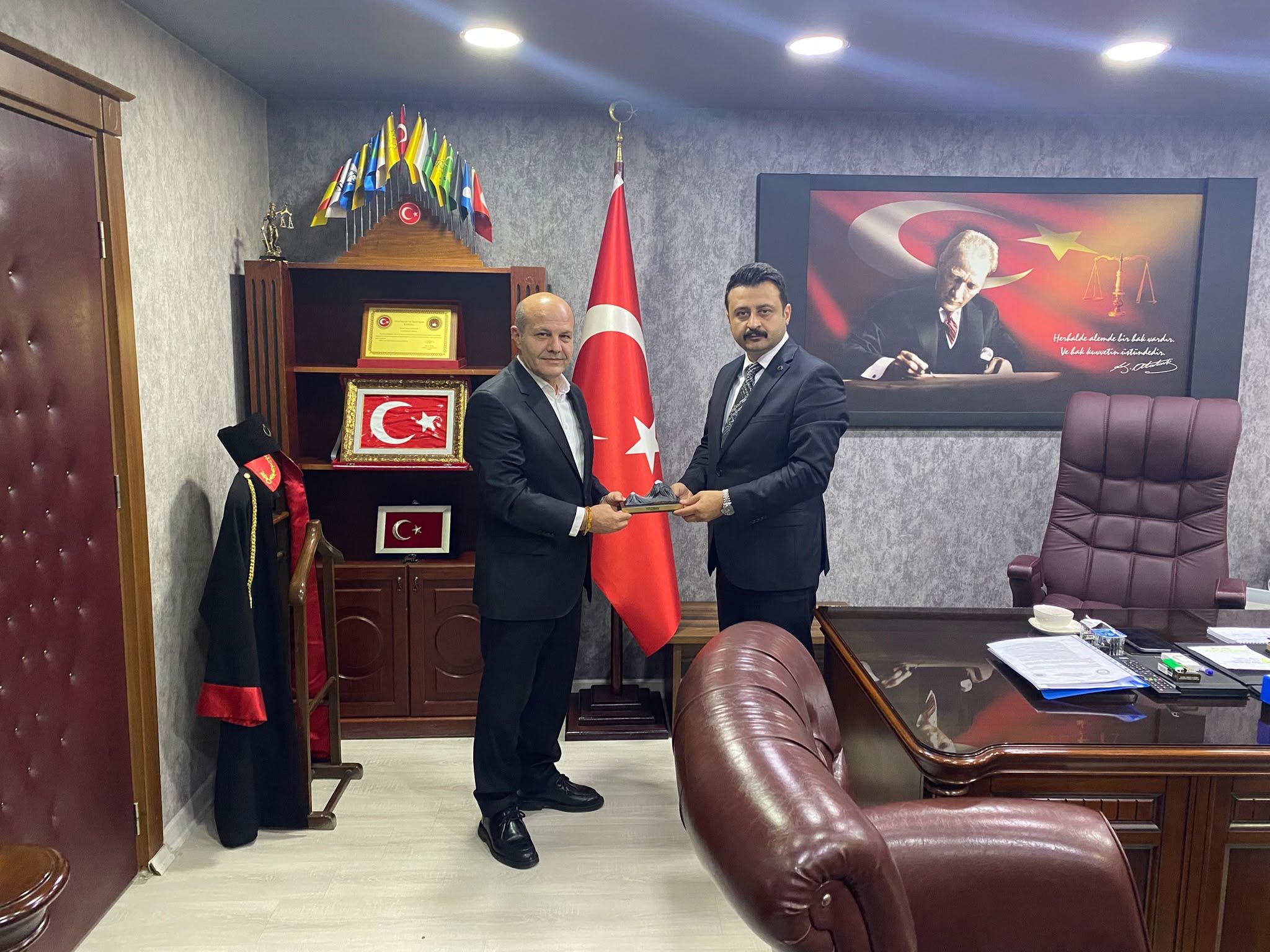 Cumhuriyet Başsavcısı Onur Yılmaz’a Hoş Geldin Ziyareti