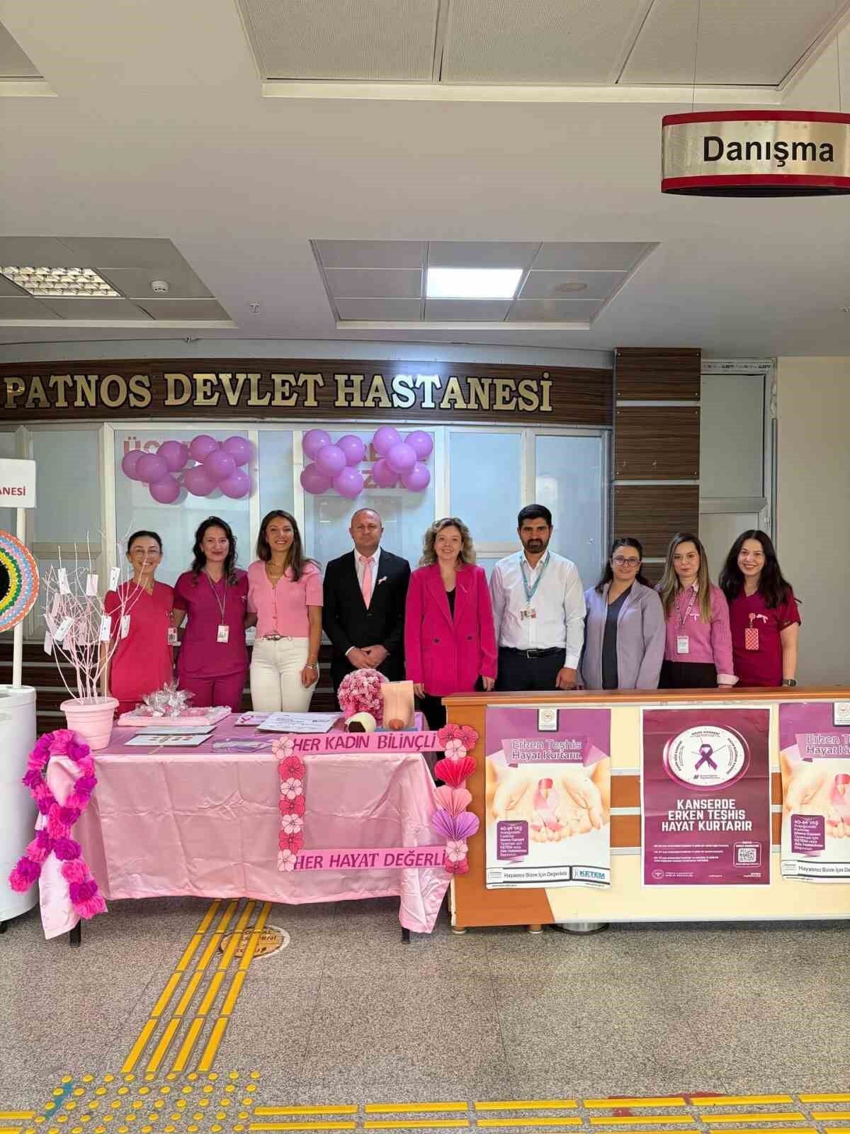 Devlet Hastanesi'nde farkındalık etkinliği