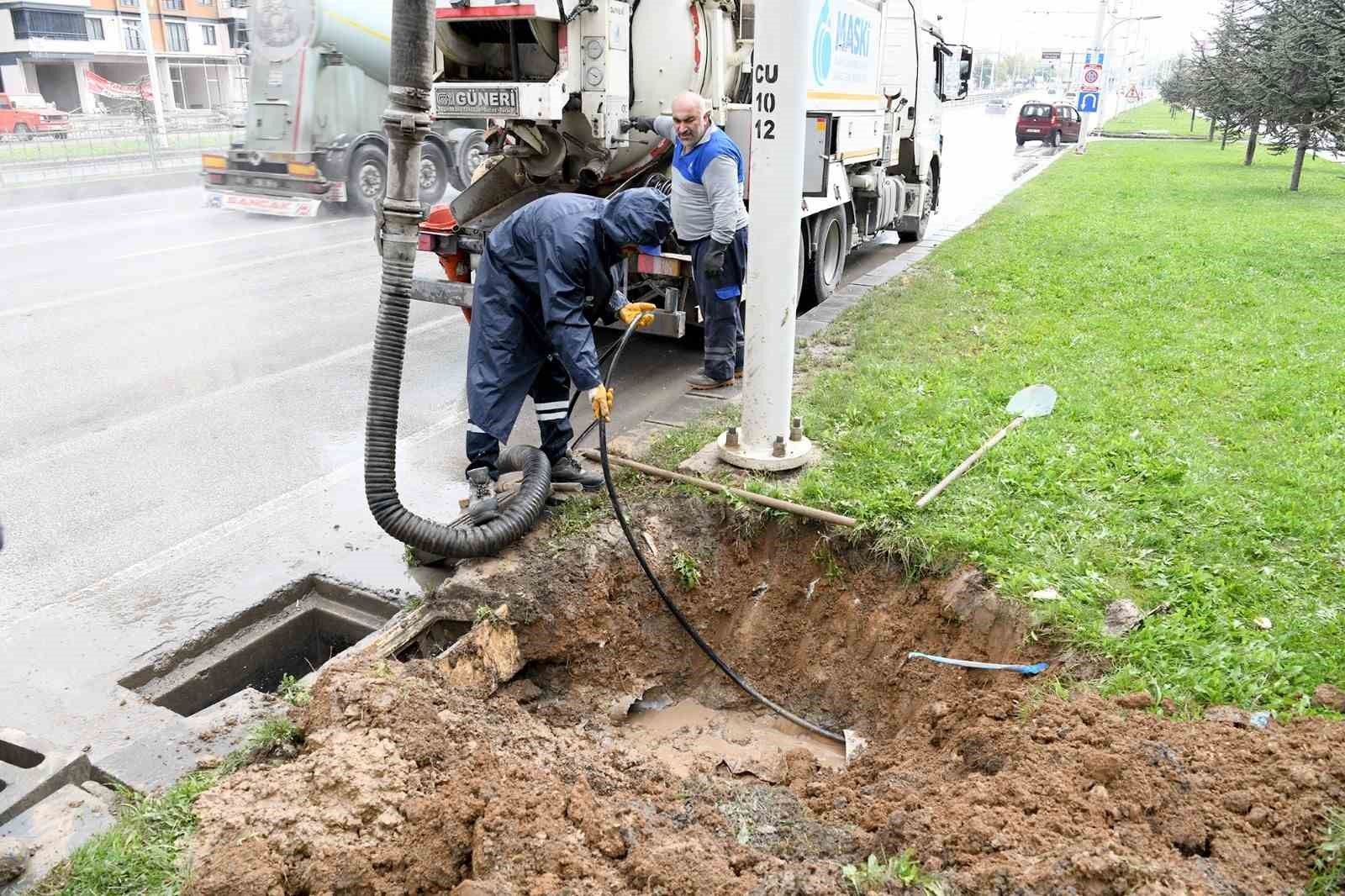 MASKİ'den yağışlara karşı önlem