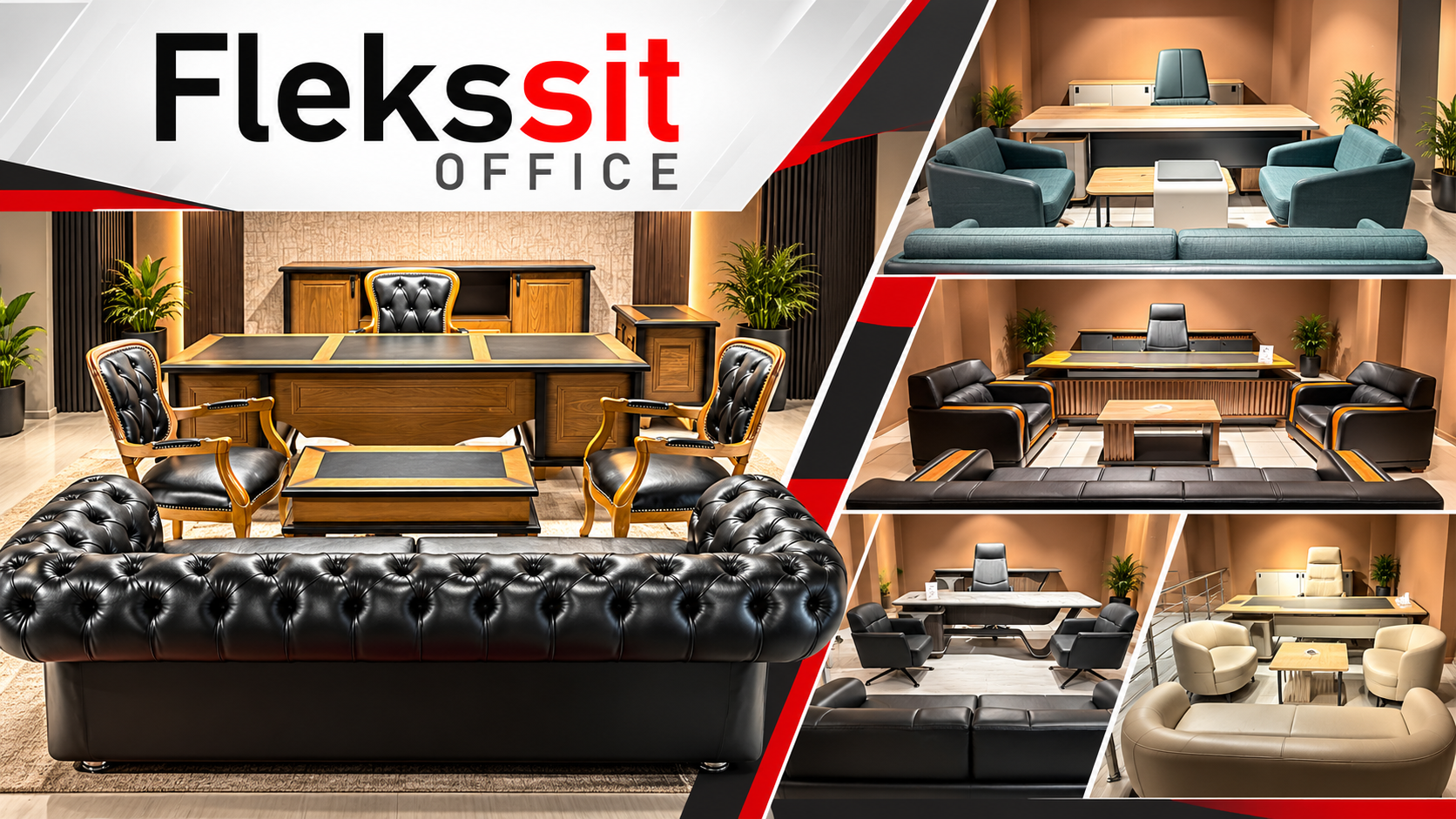 Flekssit Office Modern Ofis Mobilyaları
